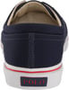 POLO RALPH LAUREN Mens Keaton Laceless SneakersNewport NavyRed Pp