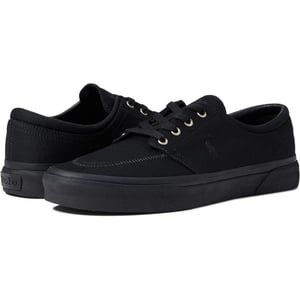 POLO RALPH LAUREN Mens Keaton Laceless SneakersBlackBlack