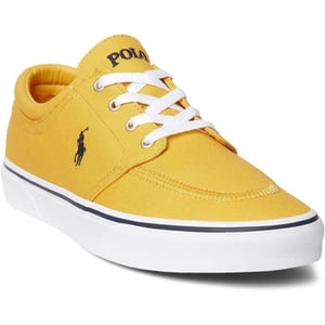 POLO RALPH LAUREN Mens Keaton Laceless SneakersGold Bugle