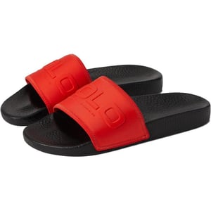 POLO RALPH LAUREN Womens Polo Slide SandalTomato