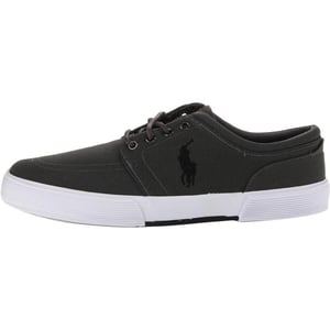 Polo Ralph Lauren Faxon LowTop Canvas SneakerDeep GreyPolo Black