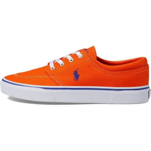 Polo Ralph Lauren Faxon X LowTop Canvas SneakerSailing OrangeRoyal Pp