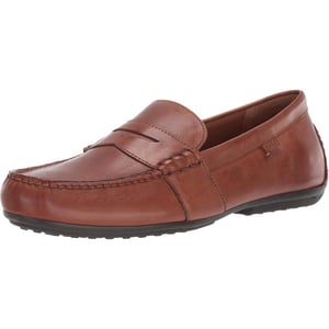 POLO RALPH LAUREN Mens Reynold Driving Style LoaferTan Heavyweight Smooth Leather