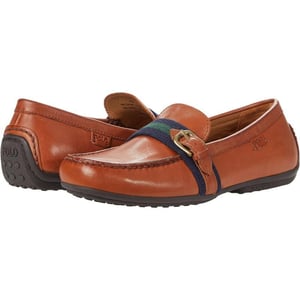 POLO RALPH LAUREN Mens Riali Driver LoafersChestnut