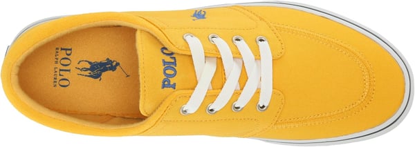 POLO RALPH LAUREN Mens Keaton Laceless SneakersYellowRoyal