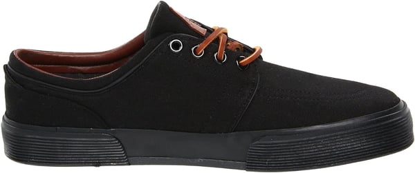 Polo Ralph Lauren Faxon LowTop Canvas SneakerBlackBlack