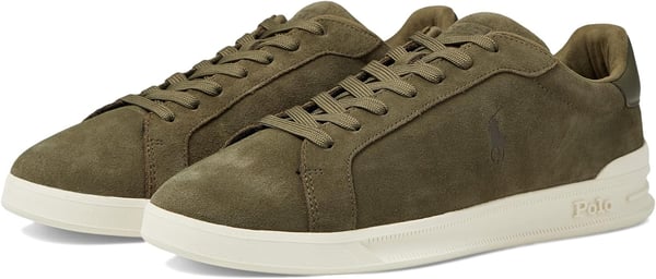 POLO RALPH LAUREN Mens HRT Ct Ii SneakerCanopy Olive