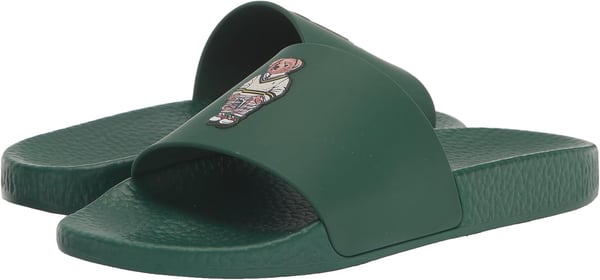 POLO RALPH LAUREN Womens Polo Slide SandalForest Green