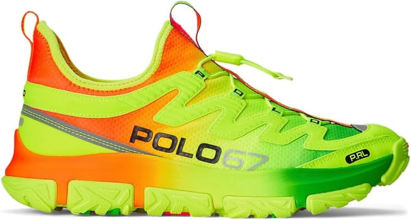 POLO RALPH LAUREN Adventure 300LT SneakerOmbre Blaze OrgToucan Grn