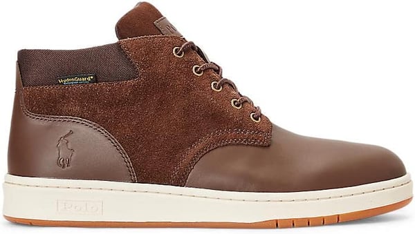 POLO RALPH LAUREN Mens Sneaker Fashion BootBrown