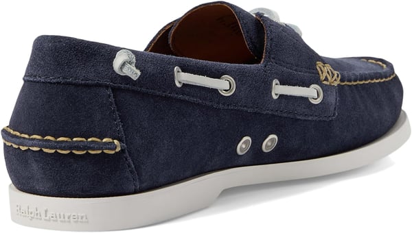 Polo Ralph Lauren Mens Merton Suede Boat ShoesHunter Navy