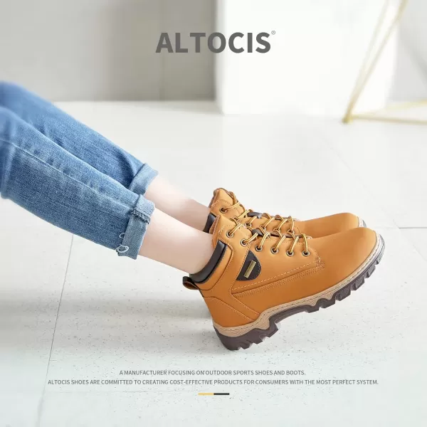 ALTOSIC Women Hiking Boots Ankle Backpacking Boots for Women Outdoor Trekking Shoes Non-slip water resistant Hiker Style