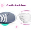 image:imageALTOCIS Womens Knit Slip On Sneakers Ladies Elastic Low Top Flats Lightweight Breathe Mesh Fashion Sneakers Cute Flying Woven LoafersBlue