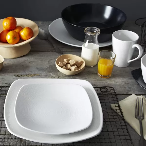 Noritake WOW Swirl Square Platter, 11-3/4-Inch