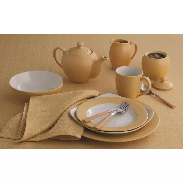 Noritake, Colorwave 52" x 70" Tablecloth, Mustard