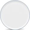 imageNoritake ColorTex Stone Aqua Round Platter 11 12quot STAX in Blue