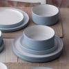 imageNoritake ColorTex Stone Aqua 12Piece Dinnerware Set Service for 4