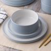 imageNoritake ColorTex Stone Aqua 12Piece Dinnerware Set Service for 4