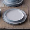 imageNoritake ColorTex Stone Aqua 12Piece Dinnerware Set Service for 4