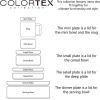 imageNoritake ColorTex Stone Black 4Piece Place Setting Service for 1