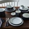 imageNoritake ColorTex Stone Black 4Piece Place Setting Service for 1