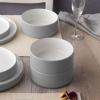 imageNoritake ColorTex Stone Grey 12Piece Dinnerware Set Service for 4
