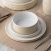 imageNoritake ColorTex Stone Ivory 12Piece Set Service for 4 in Cream