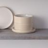 imageNoritake ColorTex Stone Ivory Set of 4 Stax Cereal Bowls 6quot 20 oz