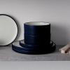 imageNoritake ColorTex Stone Navy 12Piece Dinnerware Set Service for 4