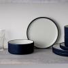 imageNoritake ColorTex Stone Navy 12Piece Dinnerware Set Service for 4