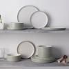 imageNoritake ColorTex Stone Sage 12Piece Dinnerware Set Service for 4