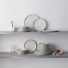 imageNoritake ColorTex Stone Sage 12Piece Dinnerware Set Service for 4