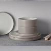 imageNoritake ColorTex Stone Taupe 12Piece Dinnerware Set Service for 4