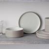 imageNoritake ColorTex Stone Taupe 12Piece Dinnerware Set Service for 4