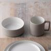 imageNoritake ColorTex Stone Taupe 4Piece Place Setting Service for 1