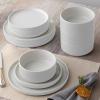 imageNoritake ColorTex Stone White 16Piece Dinnerware Set Service for 4White