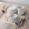 imageNoritake ColorTex Stone White 16Piece Dinnerware Set Service for 4White
