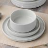 imageNoritake ColorTex Stone White 16Piece Dinnerware Set Service for 4White
