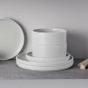 imageNoritake ColorTex Stone White 16Piece Dinnerware Set Service for 4White
