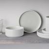 imageNoritake ColorTex Stone White 16Piece Dinnerware Set Service for 4White