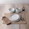 imageNoritake ColorTex Stone White 4Piece Place Setting Service for 1