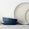 imageNoritake Colorwave Blue 16Piece Set  Coupe Service for 4 in Blue