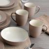 imageNoritake Colorwave Clay 16Piece Set  Rim Service for 4 in Clay