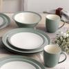 imageNoritake Colorwave Green 16Piece Set  Curve Service for 4 in Green