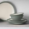 imageNoritake Colorwave Green 16Piece Set  Curve Service for 4 in Green