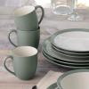imageNoritake Colorwave Green 16Piece Set  Curve Service for 4 in Green