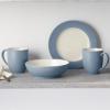 imageNoritake Colorwave Ice 16Piece Set  Rim Service for 4 in BlueIce