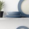 imageNoritake Colorwave Ice 16Piece Set  Rim Service for 4 in BlueIce