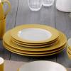 imageNoritake Colorwave Mustard 16Piece Set  Rim Service for 4 in MustardYellow