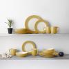 imageNoritake Colorwave Mustard 16Piece Set  Rim Service for 4 in MustardYellow